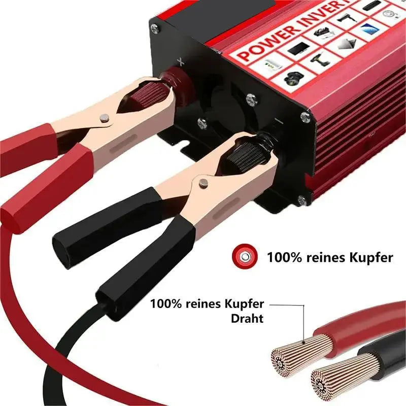 12v til 230v inverter (4000W) eller (3000W) nödstrøm.dk